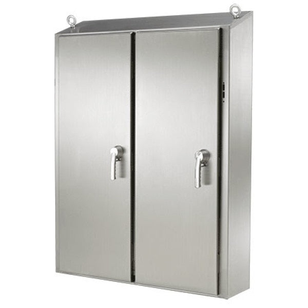 NEMA NEMA Type 12 62 H x 1600 W x 18 D Hoffman Watershed Free-Standing SS Disco