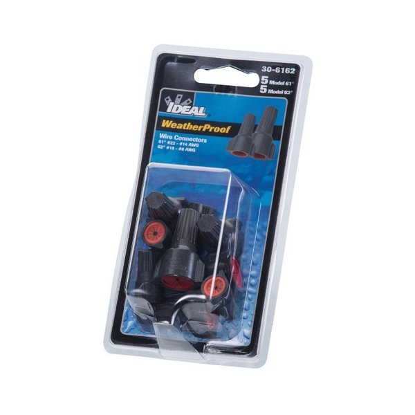 Weathrprf Asrtd 61/62, 10/Clam, PK10