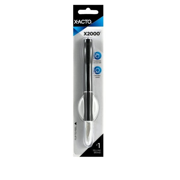 Precision Knife, w/Cap Carded Blk 12/384