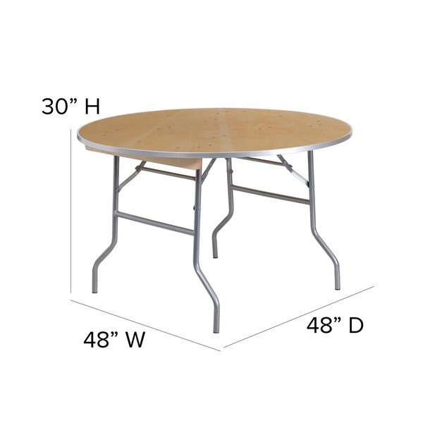 Round Folding Table, 48