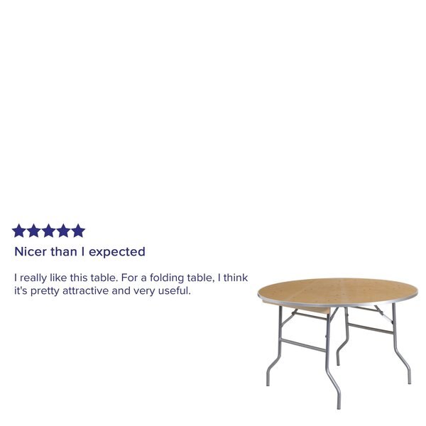 Round Folding Table, 48