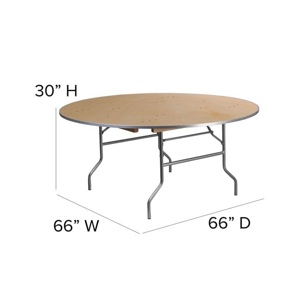 Round Folding Table, 66