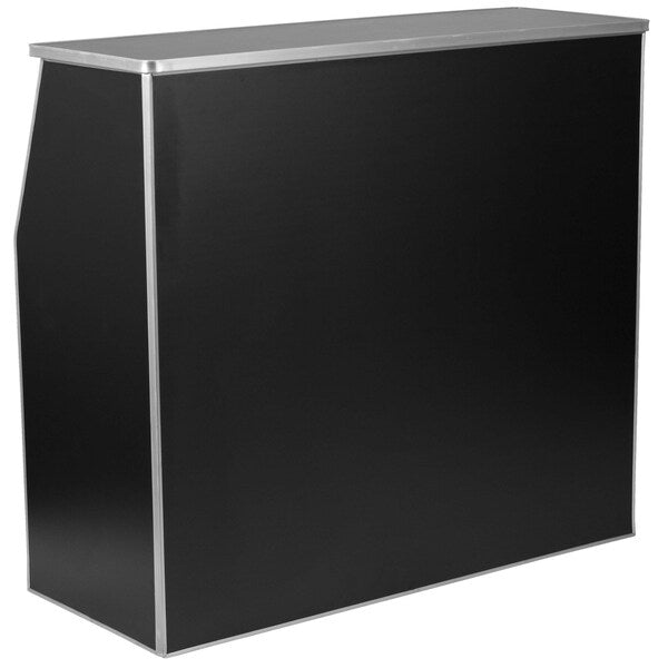 Foldable Bar, 4ft., Black, 47.75