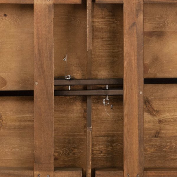 Rectangle FarmTable, Antique, Rustic, Foldng, 84