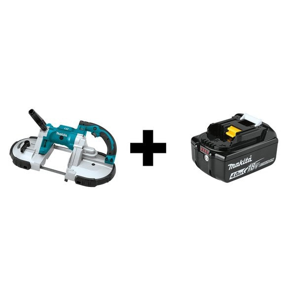 Portable Band Saw, 18V, w/Battery