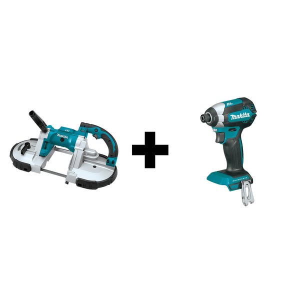 Portable Band Saw, 18V, w/Impact Driver