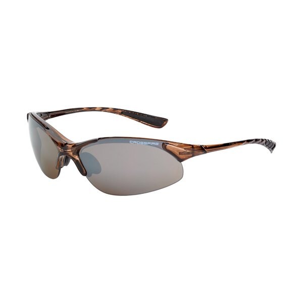 Safety Glasses, Wraparound Brown Mirror Polycarbonate Lens, Scratch-Resistant, 12PK