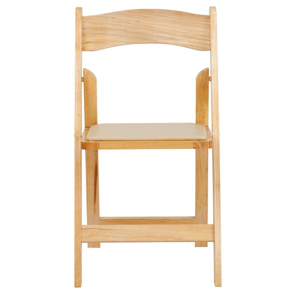 Natural Wood Folding Chair