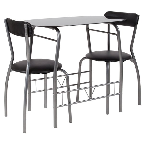 Oval Bistro Table, 19.75