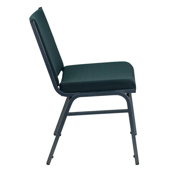 Fabric Stack Chair, Green