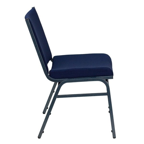 Fabric Stack Chair, Navy