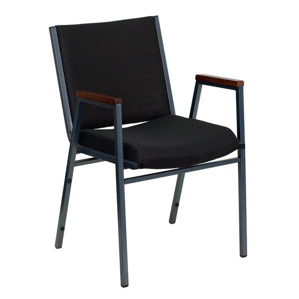 Fabric Stack Armchair, Black