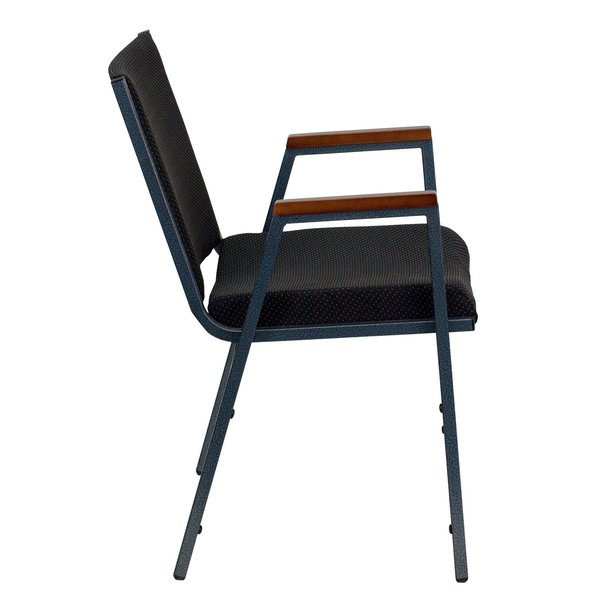 Fabric Stack Armchair, Black