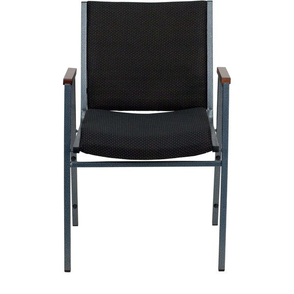 Fabric Stack Armchair, Black