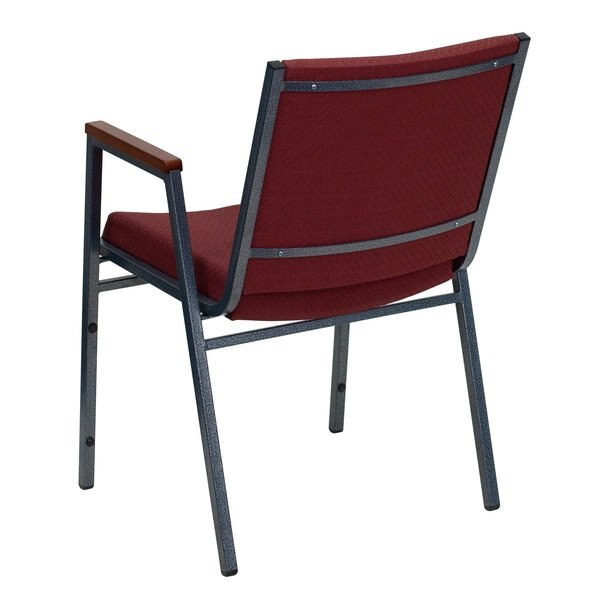 Fabric Stack Armchair, Burgundy