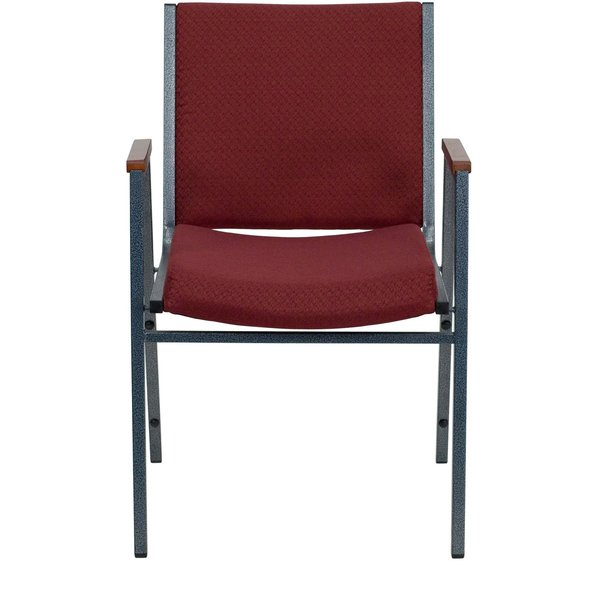 Fabric Stack Armchair, Burgundy