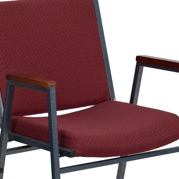 Fabric Stack Armchair, Burgundy