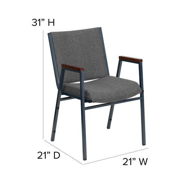 Fabric Stack Armchair, Gray