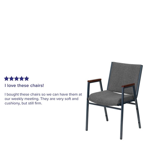 Fabric Stack Armchair, Gray