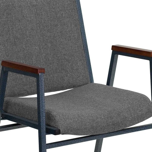 Fabric Stack Armchair, Gray