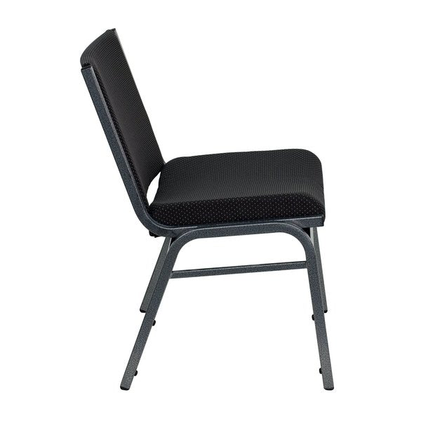 Fabric Stack Chair, Black
