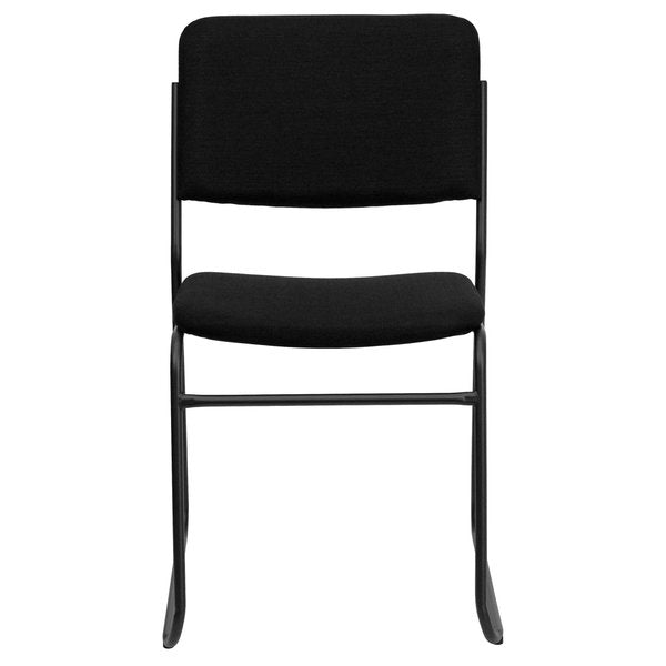 Fabric Stack Chair, Black