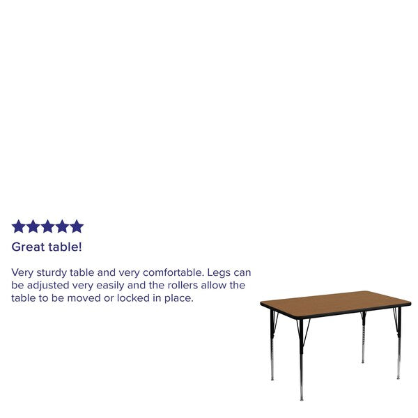 Rectangle Activity Table, 36