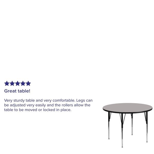 Round Activity Table, 48