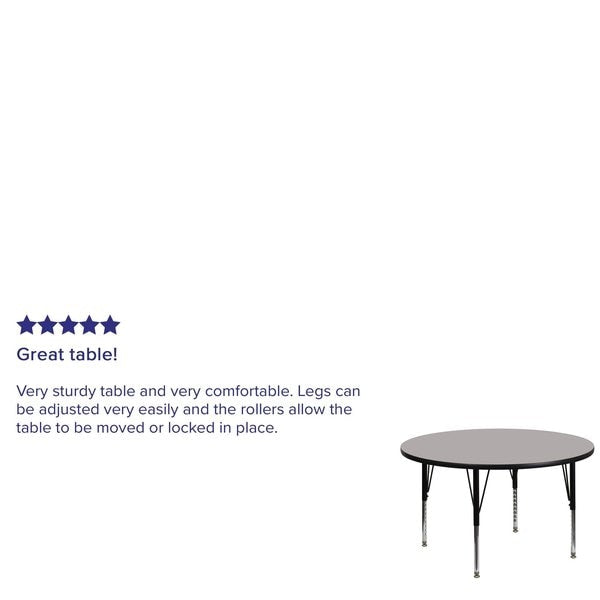 Round Activity Table, 48