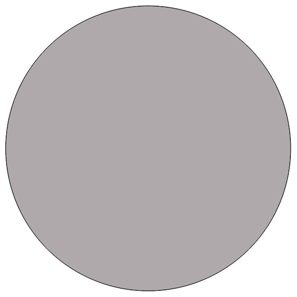 Round Activity Table, 48 X 48 X 30.125, Chrome, Laminate, Particleboard, Steel Top, Grey