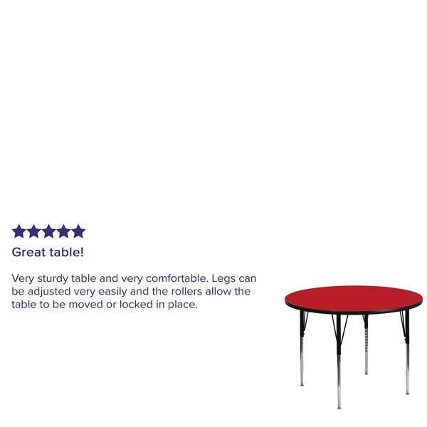 Round Activity Table, 48