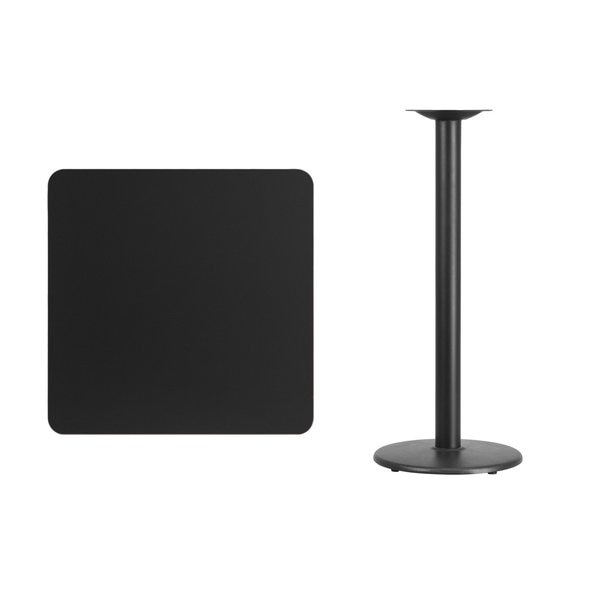 Square Laminate Table, 30