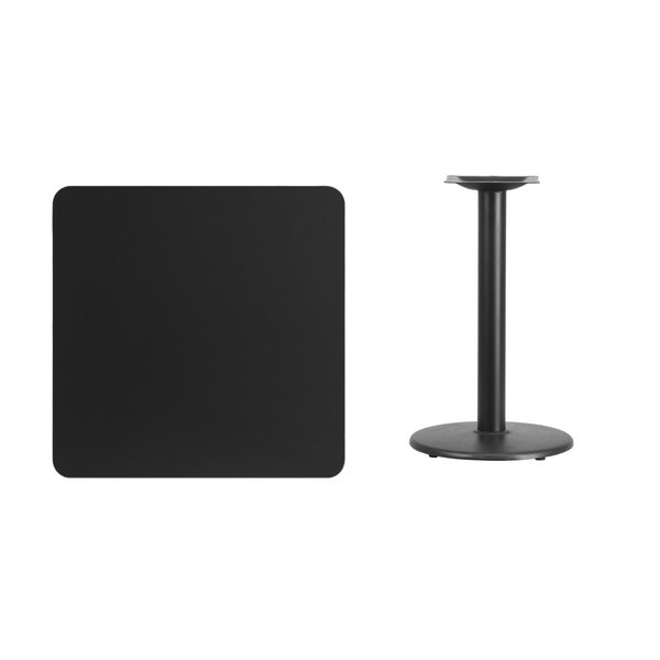 Square Laminate Table, 30