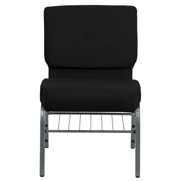 Fabric Church Chair, Black