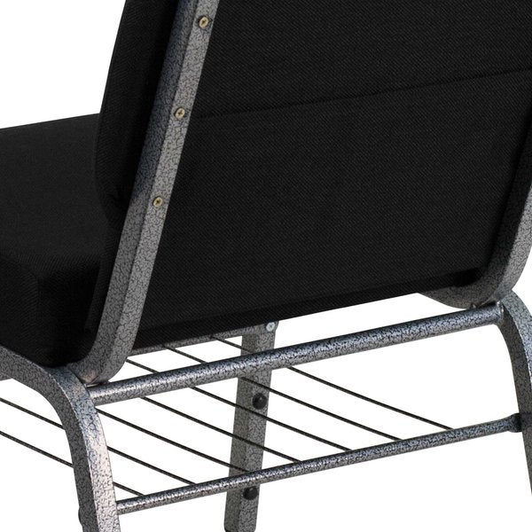 Fabric Church Chair, Black