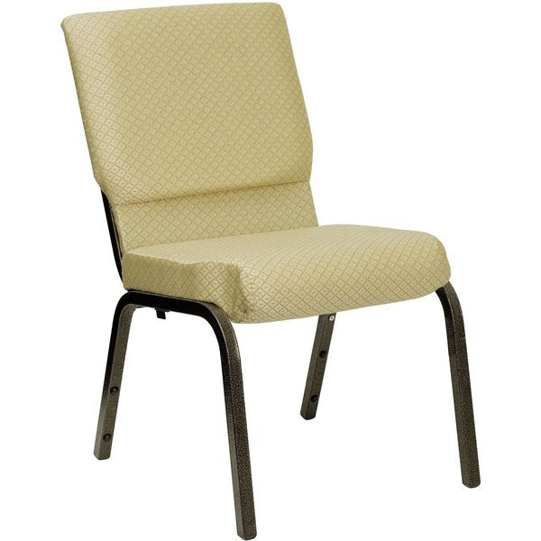 Fabric Church Chair, Beige