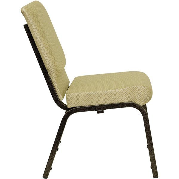 Fabric Church Chair, Beige
