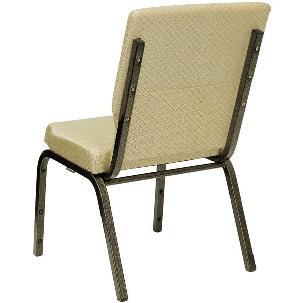 Fabric Church Chair, Beige