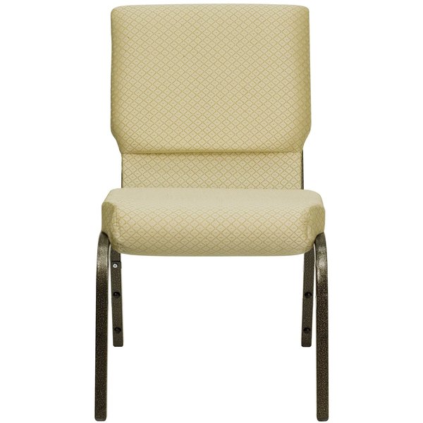Fabric Church Chair, Beige