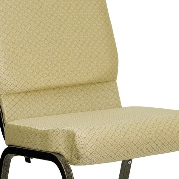 Fabric Church Chair, Beige