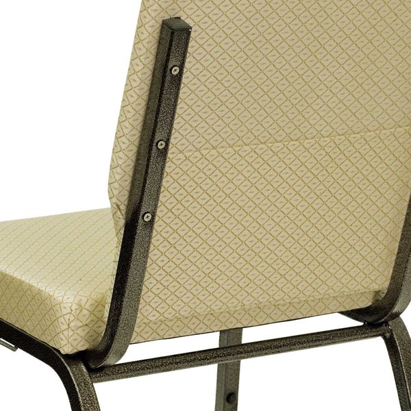 Fabric Church Chair, Beige