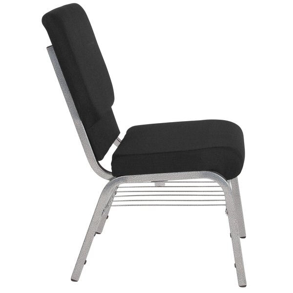 Fabric Church Chair, Black
