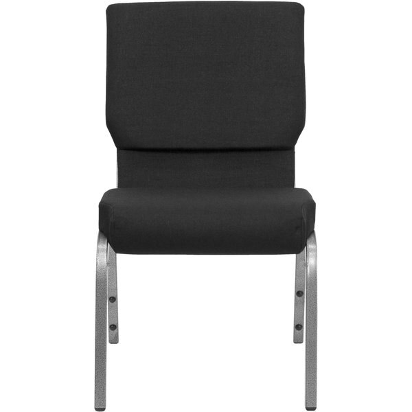 Fabric Church Chair, Black