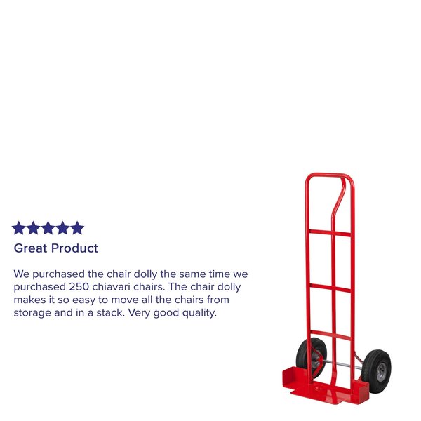 Chiavari Chair Dolly, Red
