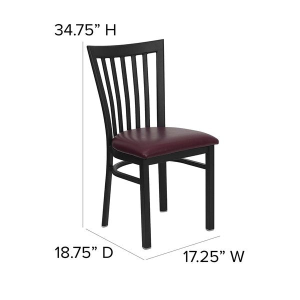 Restaurant Chair, 18-3/4