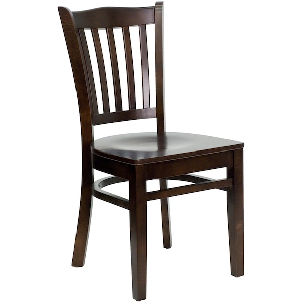 WalnutRestaurant Chair, 20-3/4