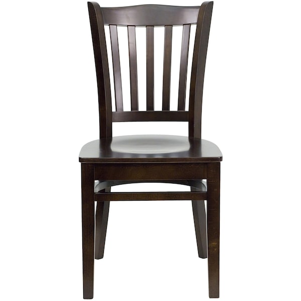 WalnutRestaurant Chair, 20-3/4