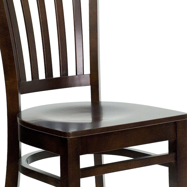 WalnutRestaurant Chair, 20-3/4