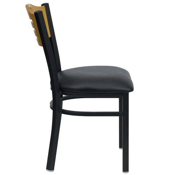 BlackRestaurant Chair, 21-1/2