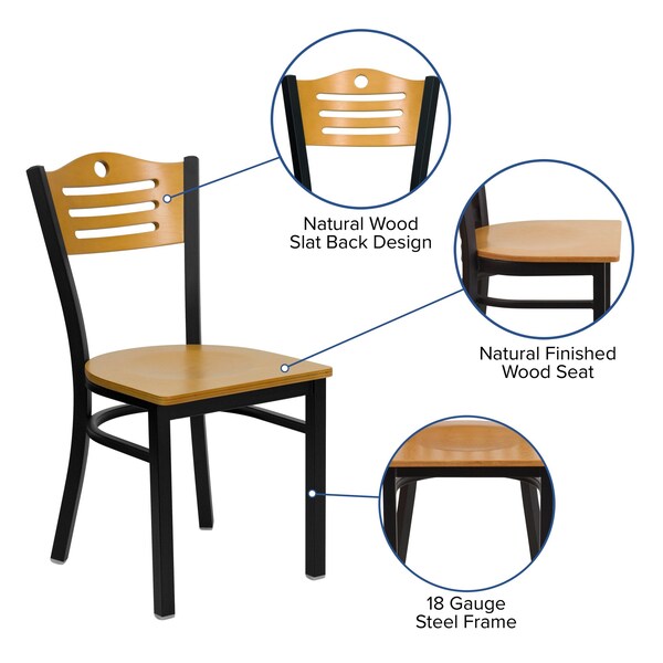 Restaurant Chair, 21-1/2